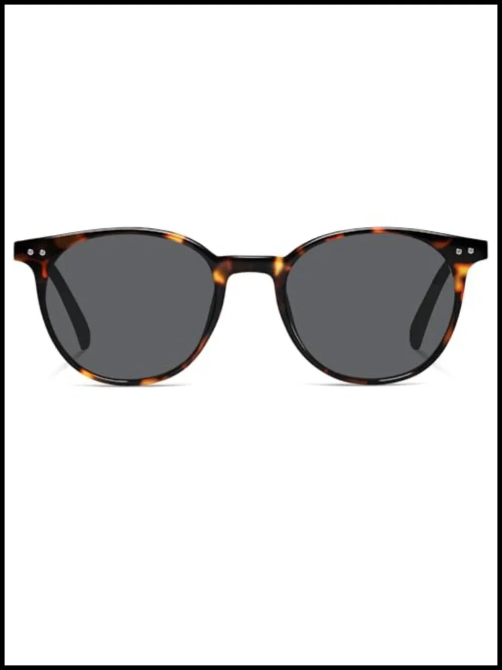 Polarized Retro Round Sunglasses UV Protection Small Frame Trendy